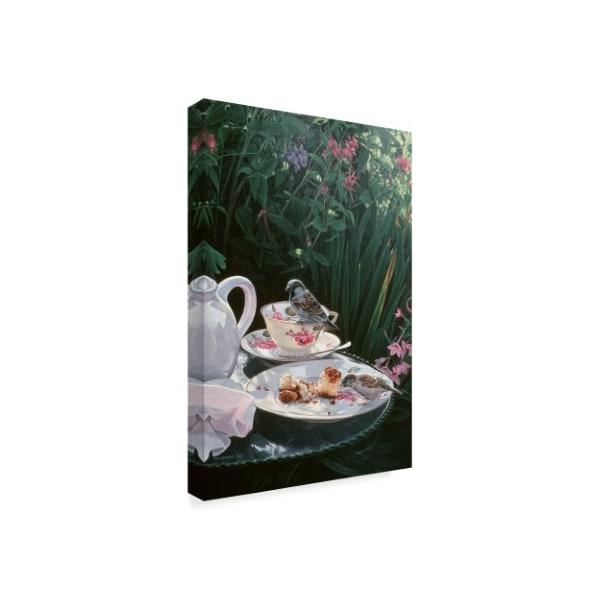 Ron Parker 'Tea For Two' Canvas Art,12x19